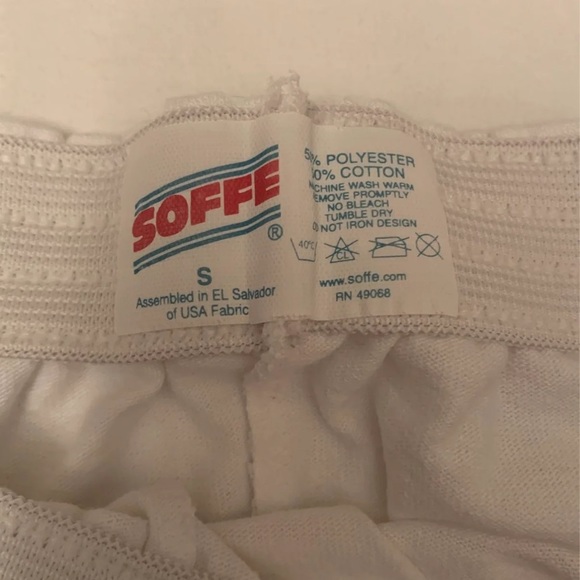 White SOFFEE shorts - Picture 2 of 5
